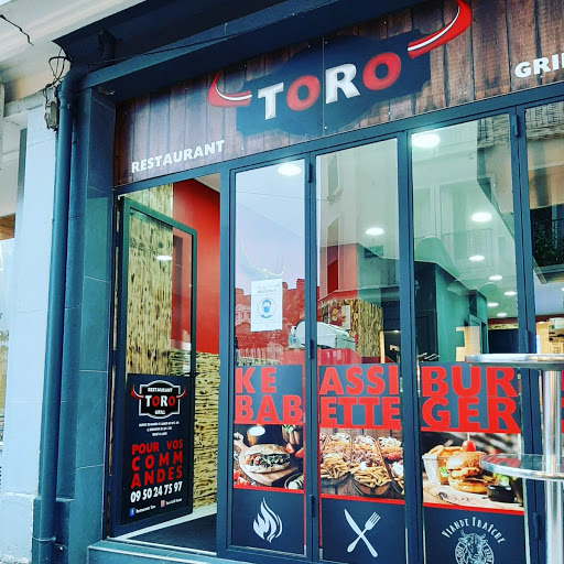 Restaurant TORO kebab tacos burgers logo