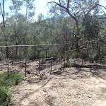 Gate at end of service trail (78520)