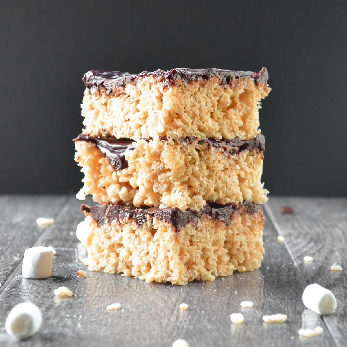 Brown Butter Rice Crispy Treats are an easy to make delicious spin on a family favorite..