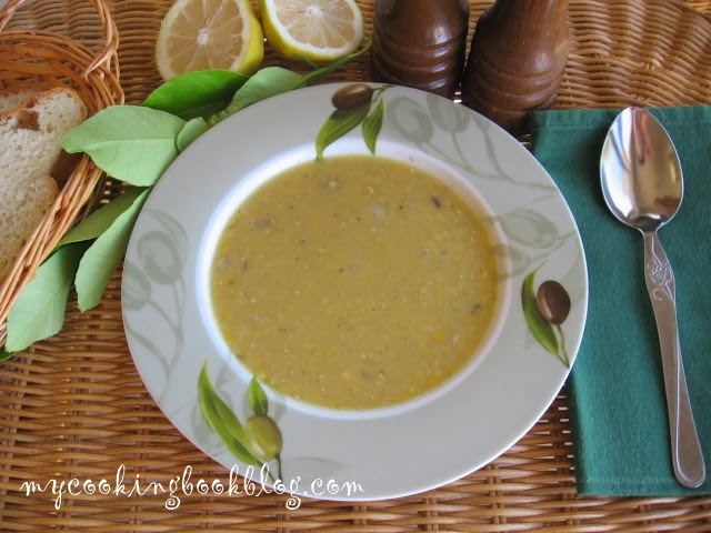 Супа Лювана (Λουβάνα) или супа от сушен жълт грах по Кипърски