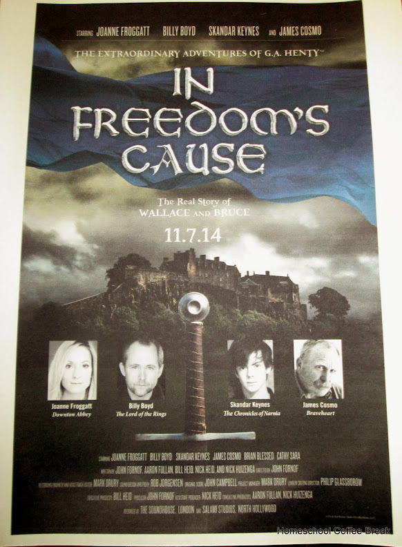 In Freedom's Cause Review @ Homeschool Coffee Break kympossibleblog.blogspot.com