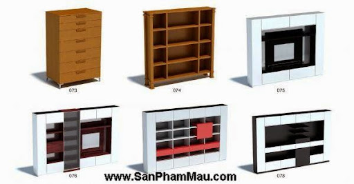 115 mẫu tủ quần áo, kệ trang trí, giá sách để tham khảo-16