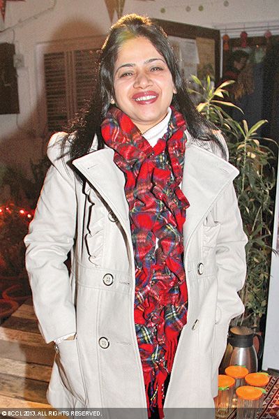 Vipul Varshney during a bonfire organised by a social organisation. 