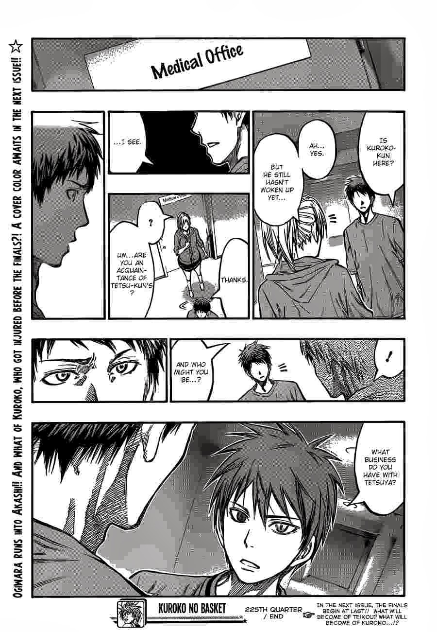 Kuroko no Basket Manga Chapter 225 - Image 19