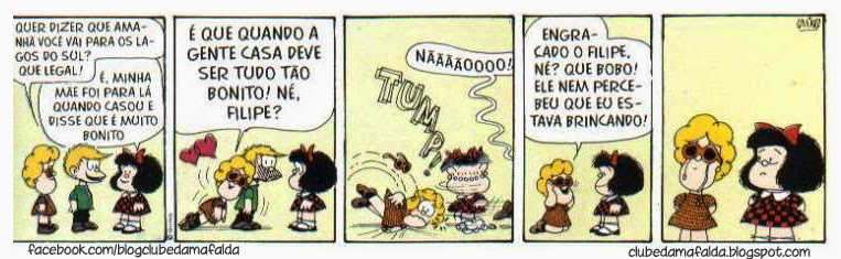 Clube da Mafalda:  Tirinha 652 
