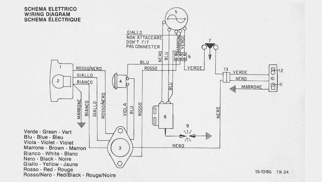 Anyone Got Tr34 Wiring Diagram Or Pic Of Cdi - Beta ... bultaco wiring schematic 