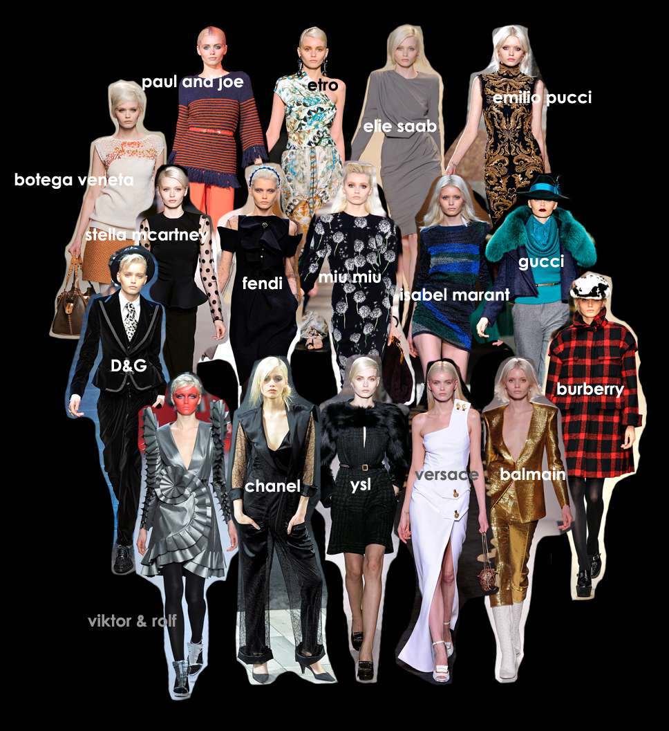Chic Management: The best of Abbey Lee Fall RTW 2011