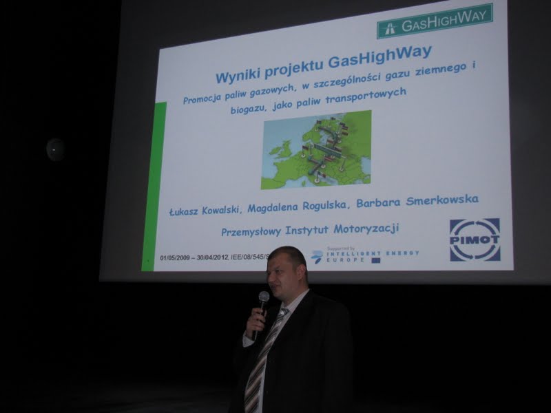 Wystąpienie Pana Łukasza Kowalskiego (PIMOT) na konferencji CNG w Kętrzynie