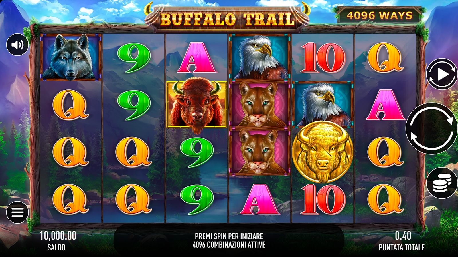 Buffalo Trail slot machine