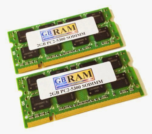  4GB DDR2 Memory RAM Kit (2 x 2GB) for Dell Inspiron E1405 E1505