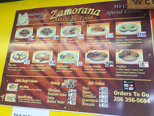 Mexican Restaurant «Zamorana», reviews and photos, 17722 Vashon Hwy SW, Vashon, WA 98070, USA