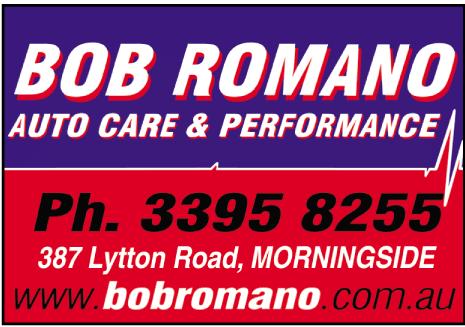 Bob Romano Performance Motors logo