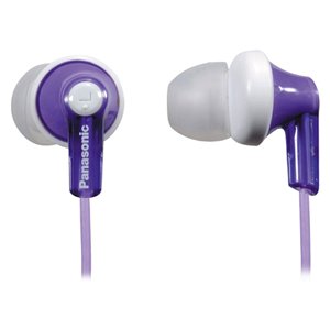  Panasonic RPHJE120V In-Ear Headphone, Violet