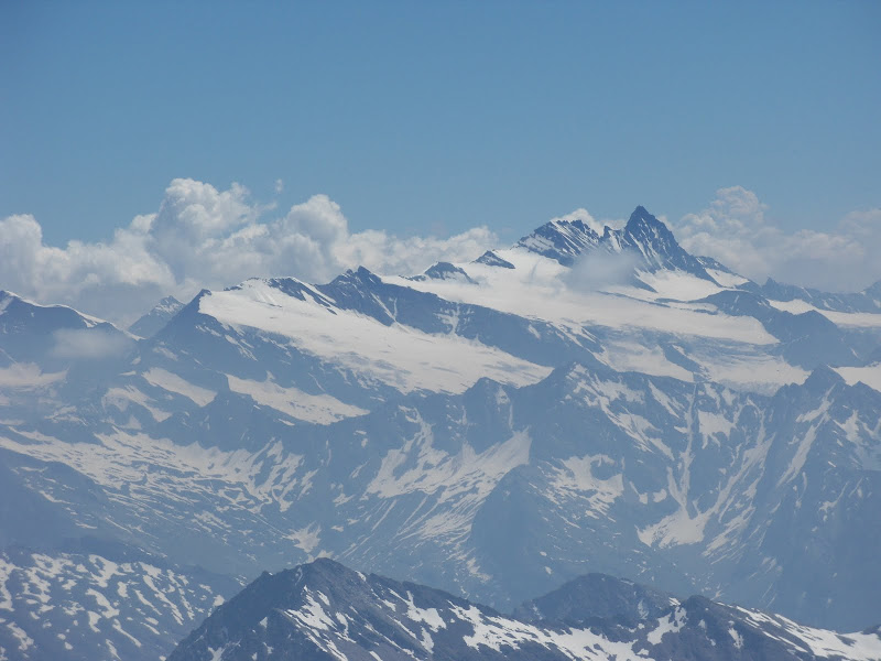 Großglockner a Großvenedigerről nézve
