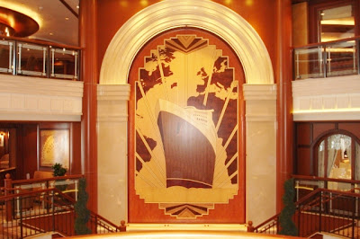 Cunard Queen Elizabeth - Linley Panel