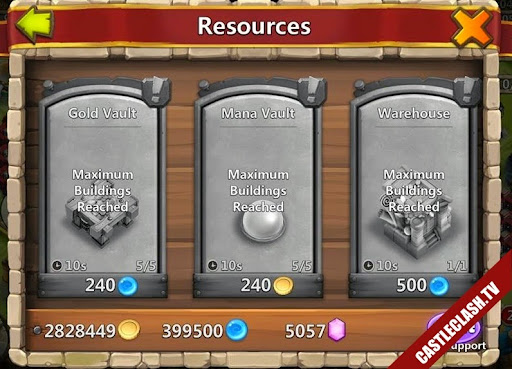 Introduction to the Warehouse Castle Clash