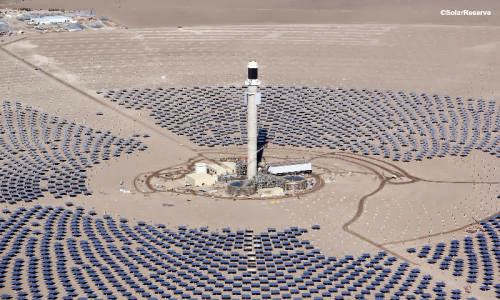 Solarreserve Crescent Dunes Concentrated Solar Power Csp Project