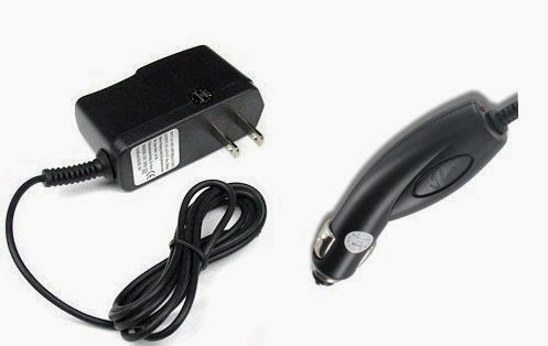  Garmin GPS Nuvi 1490LMT Accessory Bundle - Car Charger + Home Travel AC Charger