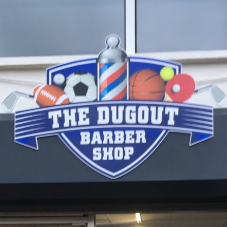 The Dugout Barbers logo