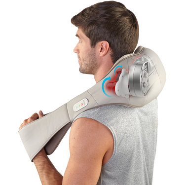 Indeed, thanks to its advanced warming mechanism, this massager provides thorough kneading shiatsu and vibratory massages to alleviate physical tension. 

