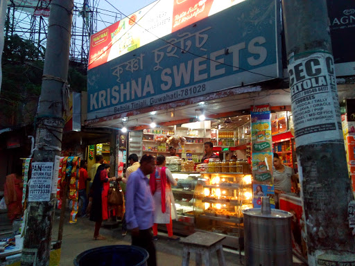 Krishna Sweets, Beltola Jayanagar Rd, Beltola, Guwahati, Assam 781028, India, Sweet_shop, state AS