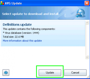 Cara Manual Update AVG Free Antivirus Offline Mode images