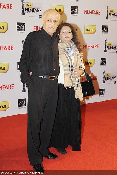 Mukesh Bhatt during the 58th Idea Filmfare Awards 2013, held at Yash Raj Films Studios in Mumbai.Click here for:<br />  58th Idea Filmfare Awards