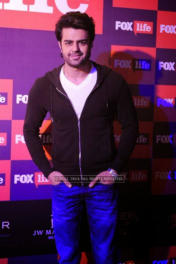 Manish Paul during the launch of FOX Traveller's new television channel FOX Life, in Mumbai, on July 16, 2014.