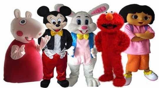 Personajes infantiles para fiesta de niños Personajes infantiles para fiesta de niños