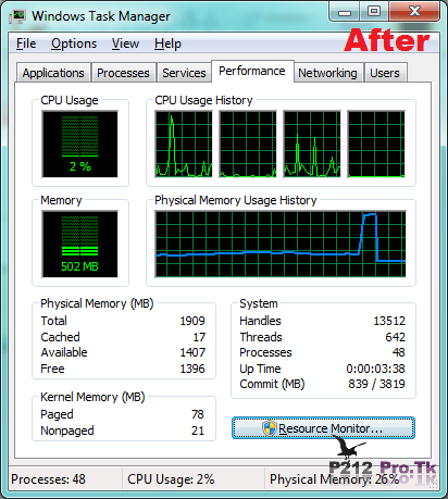 Giải phóng bộ nhớ RAM với Memory Optimizer Pro After_01