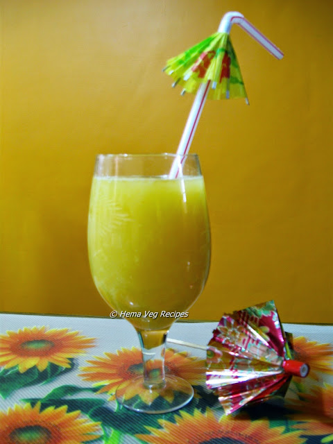 Orange & Sweet Lime Mocktail