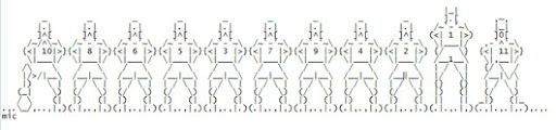 Time de futebol ASCII Time de futebol ASCII