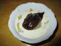 Coupe de fromage blanc aux poires