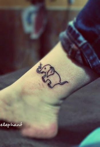 Little Elephant tattoo