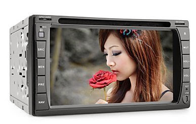  Android 6.2 Inch Car DVD Player W/ Built-In GPS System , Analog TV, Wifi And 3G Internet Access