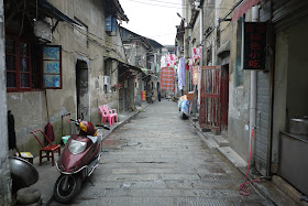 alley off of Taiping Jie in Changsha, China