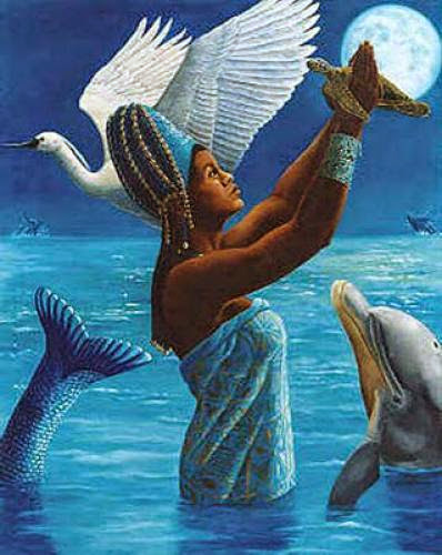 Yemaya Great Mother Goddess Of The Living Seas