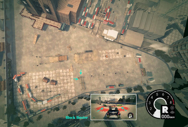 แนะนำตำแหน่งการทำ Mission Object ใน Parking Lot Zone 1 พร้อมแผนที่ 02BlockBuster