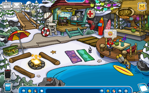 The Cove in Club Penguin gets a new look!