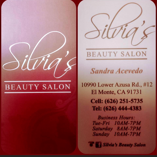 Silvia's Beauty Salon logo