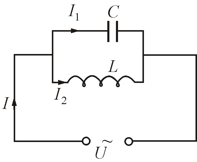 Режим резонанса напряжений возможен в цепи схема которой изображена на рисунке