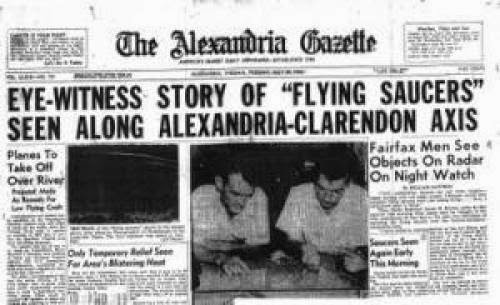 My Ufo Experience Eye Witness Recounts 1952 Flying Saucer Flap