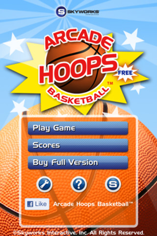  Arcade Hoops Basketball Game 