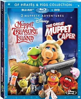 Muppets Treasure Island and The Great Muppet Caper 2-Movie Blu-ray Combo Pack