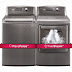  LG H/E Ultra Large Capacity H/E Top Load Laundry Pair *In Granite Steel Finish* with WaveForce Technology WT5170HV DLEX5170V (ELECTRIC Dryer)