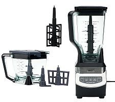 Ninja 1100 Watt Kitchen System 72 oz Blender w/ 40 oz Bowl & Attachments