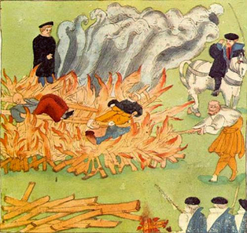 Old English Crime And Punishment Death By Pyre A More Seemly Death For Women