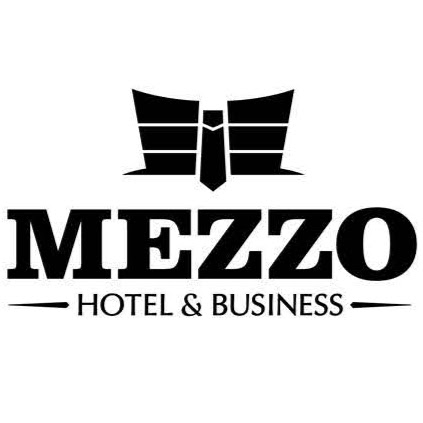 Mezzo, hotel & business logo