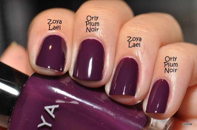 Nail Polish Orly - Plum Noir - Purple Creme Nail Polish 
