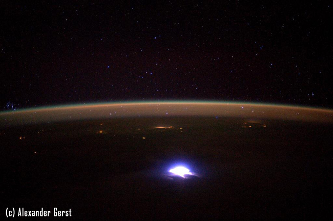 Asombrosas nubes avistadas desde la Estación Espacial Internacional